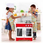 آشپزخانه کودک چوبی City Café Play Kitchen hape خانه بازی