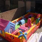 قلعه ترکیبی ساده شهربازی