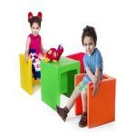 صندلی سه کاره مهد کودک مناسب برای خانه بازی،مهد کودک و اتاق کودک