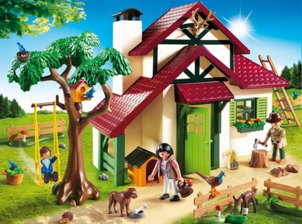 پلی موبيل Forest Ranger's House playmobil مهد کودک