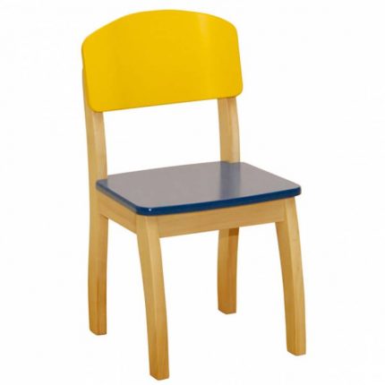 صندلی چوبی roba کودک کد 50778 از جنس MDF با لبه های گرد و ایمن برای استفاده کودک در منزل،مهدکودک،پیش دبستانی و...