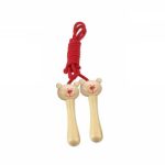 طناب چوبی خرسی Classic World مدل Bear Skipping Rope 4610 خانه بازی